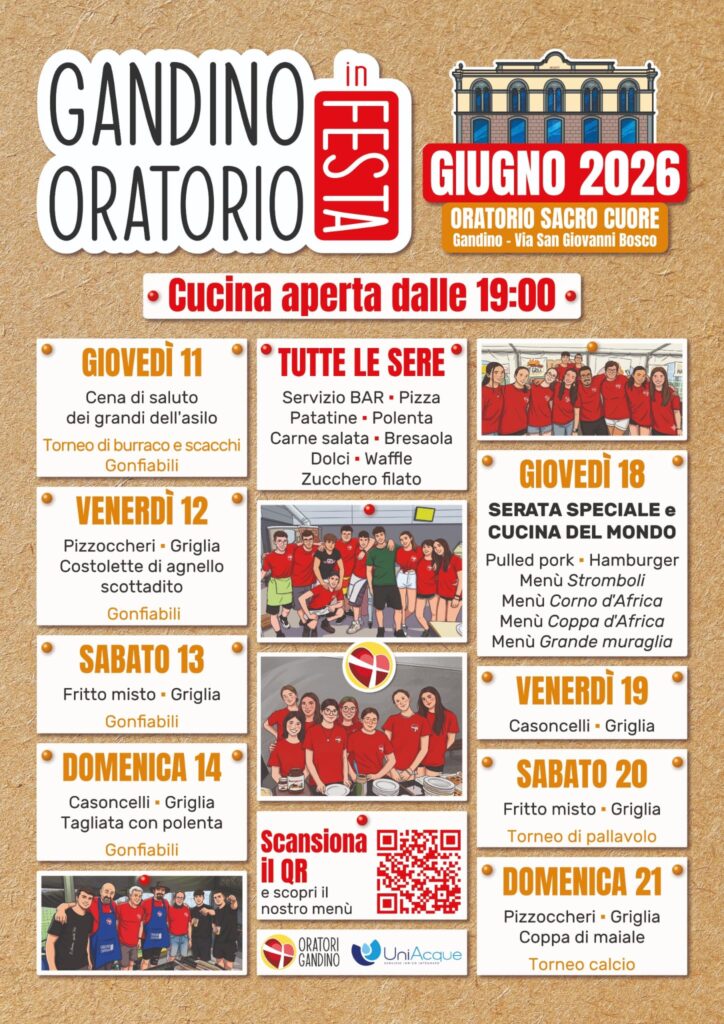 Oratorio in Festa 2026