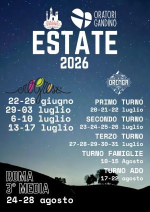 Estate 2026: il programma dell’UP di Gandino