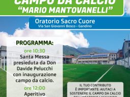 inaugurazione campo